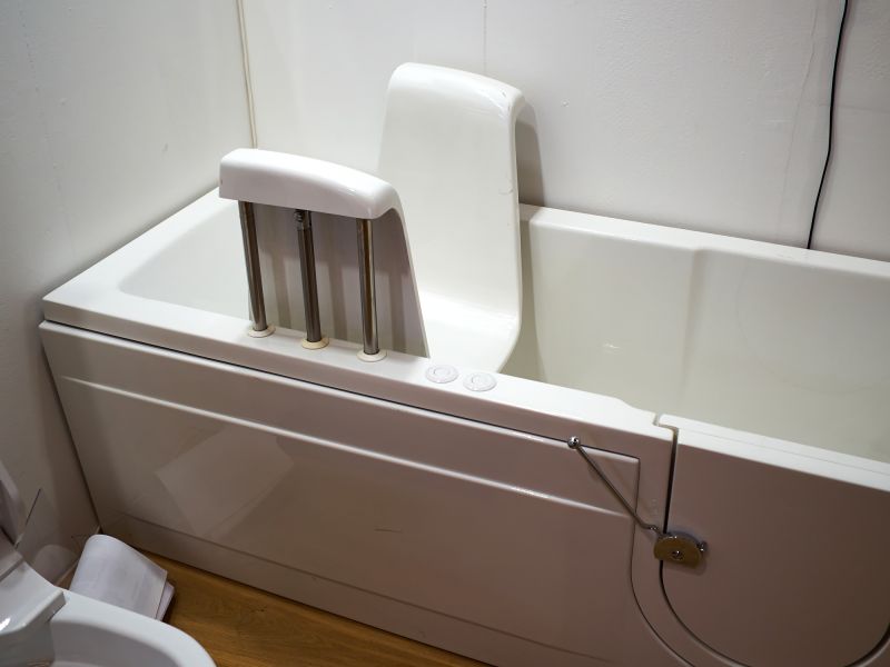 Walk-In Bathtub with Safety Features